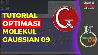 Tutorial optimasi molekul di gaussian [upl. by Winfrid430]