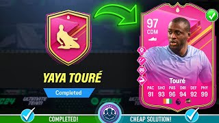 97 FUTTIES Hero Yaya Toure SBC Completed  Cheap Solution amp Tips  FC 24 [upl. by Beauregard]