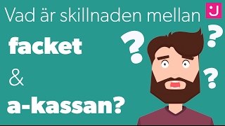 Här är skillnaden mellan facket och akassa – och så funkar dem [upl. by Assir]