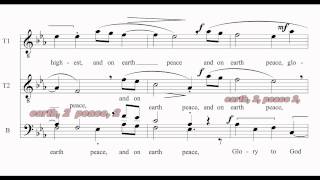 Finzi In Terra Pax Tenor 2 rehearsal page 17 [upl. by Conrade]