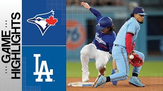 Blue Jays vs Dodgers Game Highlights 72523  MLB Highlights [upl. by Tilney]