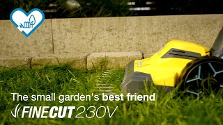 GLORIA Finecut 230V  The small gardens best friend [upl. by Tselec233]