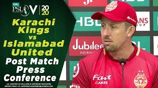 Luke Ronchi Post Match Press Conference  Karachi Kings vs Islamabad United  HBL PSL 2020 [upl. by Burkle]