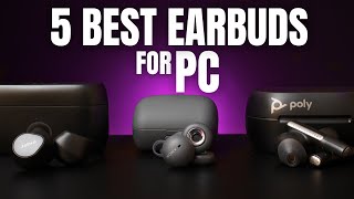 5 Best PC Wireless Earbuds 2023 [upl. by Gerstner]