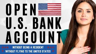 How to Open a US Bank Account ONLINE as a NonResident [upl. by Agostino]