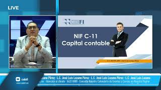 Cadefi  Diplomado de NIF´s 2021  NIF C11 Capital Contable  Julio [upl. by Arrik719]