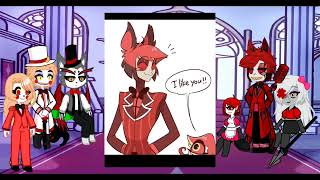 Hazbin hôtel react Alastor parti 1 [upl. by Ilehs483]