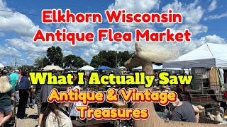 Elkhorn Antique Flea Market  Antique amp Vintage Treasures [upl. by Monti133]