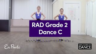 RAD Grade 2 Dance C  flower garland character dance [upl. by Aicirtan]