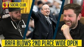 NEWCASTLE UNITED 10 MAN UNITED RAFA BLOWS 2ND PLACE WIDE OPEN  SOCIAL CLUB [upl. by Raimondo]