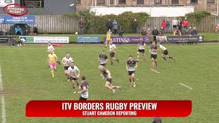 ITV BORDERS RUGBY PREVIEW  A LOOK AHEAD TO THE SELKIRK 7s  10524 [upl. by Westley]