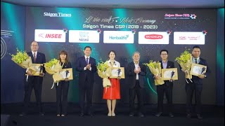 Saigon Times honors enterprises with outstanding CSR practices [upl. by Naasar]