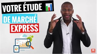 Comment Réaliser une Etude de Marché Les 4 étapes [upl. by Pietra]