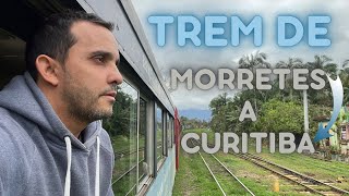 O que fazer em Morretes  TREM DE MORRETES A CURITIBA  Pôr do Sol [upl. by Tekcirk]