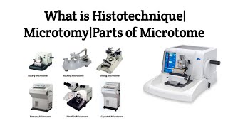 HistotechniqueMicrotomy Protocol  Parts of Microtome Part 1 [upl. by Jeri]