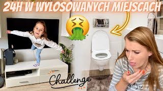 24h w wylosowanych miejscach challenge🤩🔥 Wizyta u lekarza👩‍⚕️🩺 [upl. by Eceined]