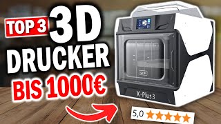 Beste 3D DRUCKER unter 1000€ Testsieger 2024  Top 3 3DDrucker bis 1000 Euro 2024 [upl. by Isyed669]