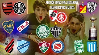 REACCIONES AL SORTEO DE LA COPA LIBERTADORES 2023 OCTAVOS DE FINAL  REAÇOES AO SORTEIO DA LIBERTA [upl. by Gabrielson]