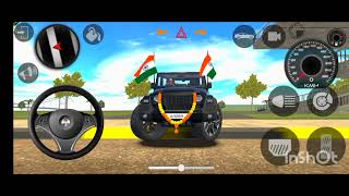 Thar wala game 2024 video black 😈Thar driving gameindian car simulator 3DAndroid gameplay [upl. by Salocin]