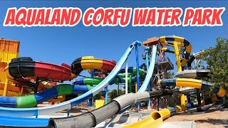 Aqualand Corfu Water Park The Ultimate Aquatic Adventure in Greece [upl. by Grote]