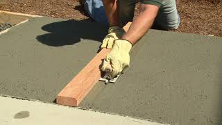 How to Pour amp Finish Concrete Hi Resolution [upl. by Akym]