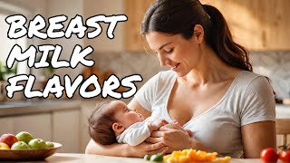 Breast Milk Flavors How Your Diet Affects Your Baby  breastfeeding scientific parenting [upl. by Dituri]