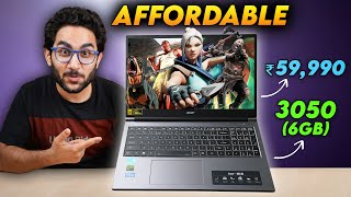 RTX 3050 6GB Gaming Laptop Under Rs60000  Acer ALG [upl. by Samella617]