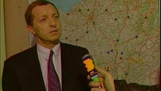 Football  interview JeanMichel AULAS à propos du transfert retardé de Raymond Domenech à Lyon [upl. by Claiborne]