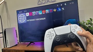 How to access hidden WEB BROWSING on PS5 2024 updated [upl. by Howes]