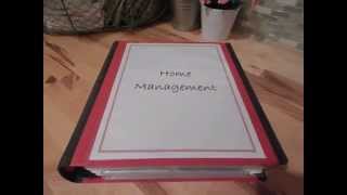 Home Management Binder [upl. by Chaney]