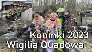 Wyprawa UTV i ATV 🤩 Wigilia Quadowa quotKoninki 2023quot [upl. by Prudie874]