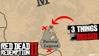 Three Things that Players Might Have Missed in Barrow Lagoon  Red Dead Redemption 2 [upl. by Kirrad]