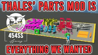 Thales MOD adds NEEDED Parts amp Blocks to Stormworks [upl. by Eerihs]