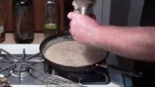 Country Sausage Gravy Recipe How To Step by Step [upl. by Assehc914]