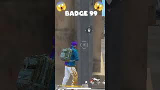 BADGE 99 HEADSHOT TRICK 🔥😎freefireshorts badge99 1millionviews [upl. by Aerdnahs]