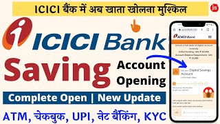 ICICI Bank Saving Account Open Online  Full KYC  How To Open Icici Bank Saving Account Online [upl. by Francois]