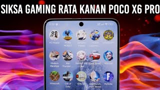 KENCENG PARAH PANAS MEMBARA PERFORMA GAMING POCO X6 PRO [upl. by Landrum914]