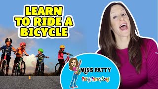 Learn to Ride a Bicycle Song for Children Riding My Bicycle  Bike Song for kids  Patty Shukla [upl. by Mauralia]