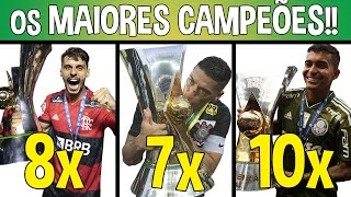 TOP 5 MAIORES CAMPEÕES DO BRASILEIRÃO 19592021 [upl. by Abdulla]