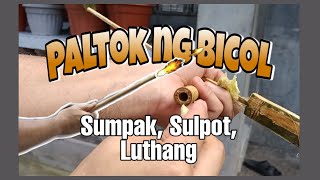 DIY BAMBOO GUN Paltok Sulpot Sumpak STEP BY STEP tutorials paano lalakas larong batang 90s [upl. by Siraved]