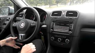 2013 Volkswagen Golf TDI Test Drive [upl. by Ecire521]