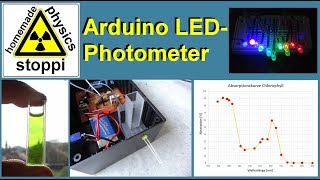 DIY LEDPhotometer with Arduino  LED Photometer mit Arduino [upl. by Melvyn]