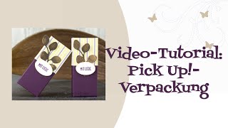 Tutorial Herbstliche Pick UpVerpackung [upl. by Nahtad449]