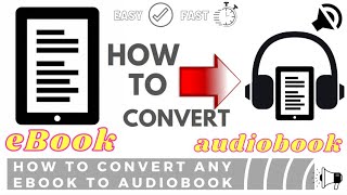 How to convert an ebook to an audiobook with PocketBook Reader [upl. by Keppel]