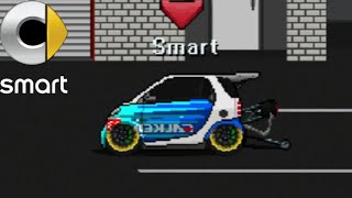 smart fortwo vs audi rs7 avant in pixel car racer 4224 905 am long drag racing [upl. by Dov]