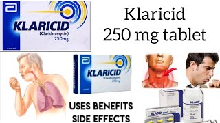 Klaricid tablet 250 mg uses in urdu [upl. by Fabi]