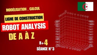 Séance N°03 Lignes de construction Etude Batiment R4 de A à Z [upl. by Nyrehtak]