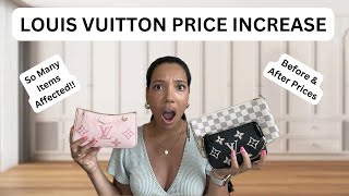 Louis Vuitton Price Increase July 2024 [upl. by Kado]