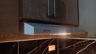 UNBOXING BOSTONBAY RANGEHOOD INSTALLATION AND REVIEW [upl. by Reahard]