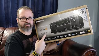 Onkyo TXNR787 Unboxing And Setup [upl. by Otilegna]